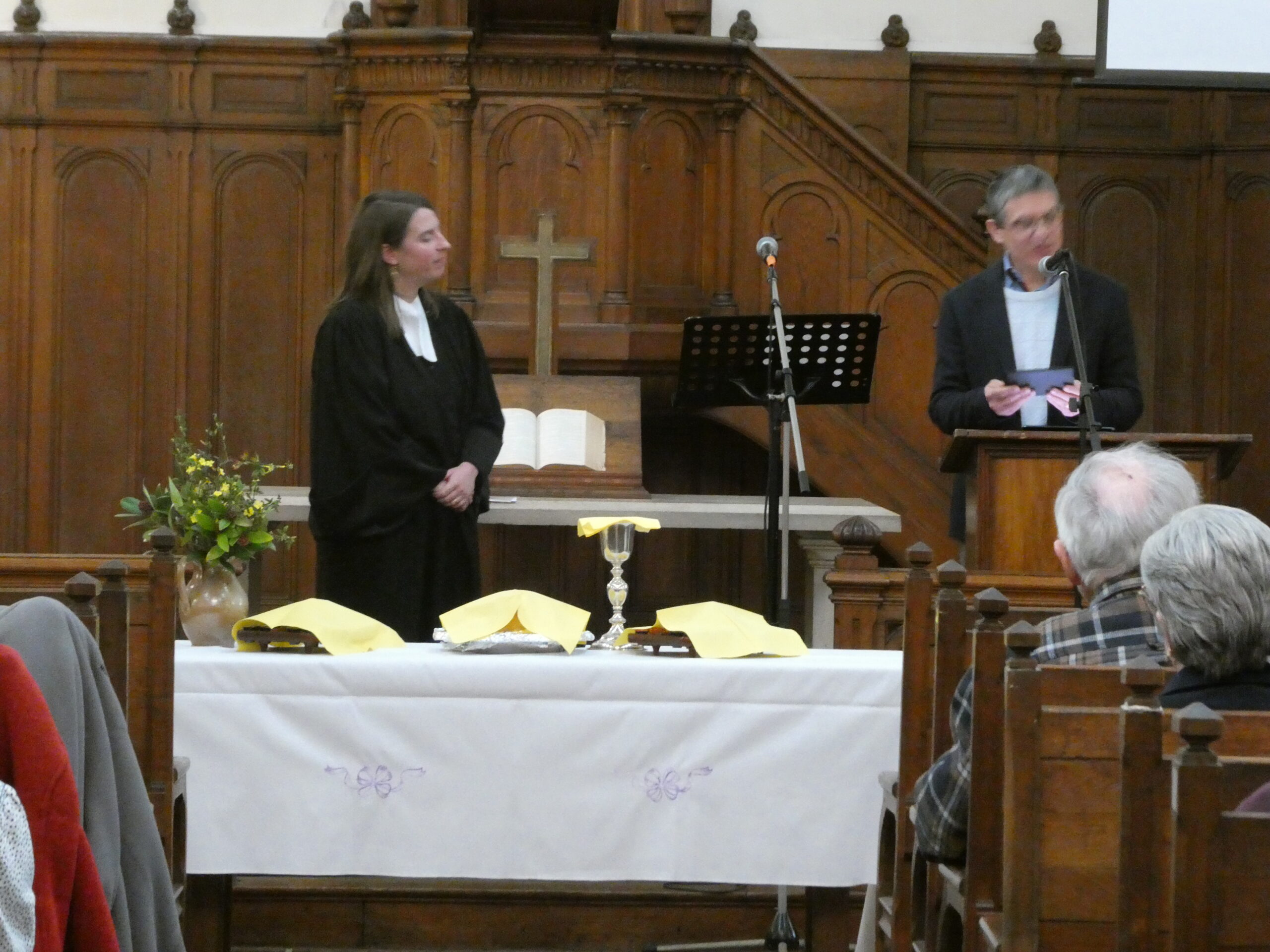 Culte d&rsquo;installation de Claire des Mesnards, pasteur de Saint-Quentin et des Disséminés de l&rsquo;Aisne